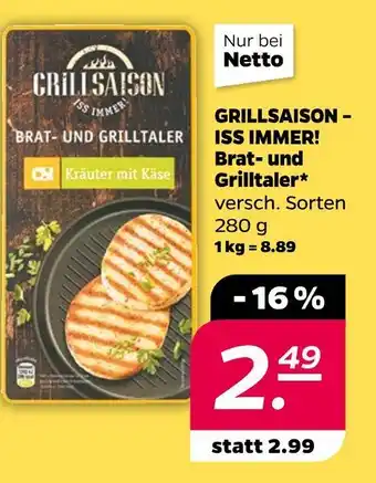 NETTO Grillsaison brat- und grilltaler Angebot