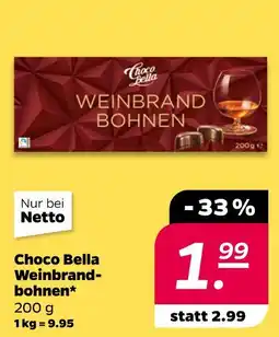 NETTO Choco bella weinbrandbohnen Angebot