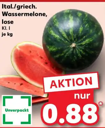 Kaufland Ital./griech. Wassermelone Angebot