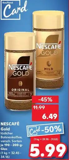 Kaufland NESCAFÉ Gold Angebot