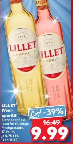 Kaufland LILLET Weinaperitif Angebot