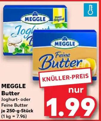 Kaufland MEGGLE Butter Joghurt- oder Feine Butter Angebot