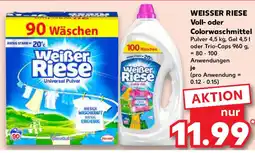 Kaufland WEISSER RIESE Voll- oder Colorwaschmittel Angebot