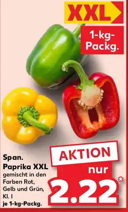 Kaufland Span. Paprika XXL Angebot