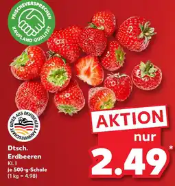 Kaufland Dtsch. Erdbeeren Angebot