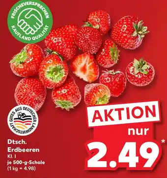 Kaufland Dtsch. Erdbeeren Angebot