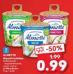 Kaufland ALMETTE Alpenfrischkäse Angebot