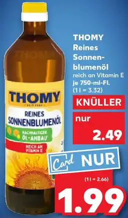 Kaufland THOMY Sonnenblumenöl Angebot