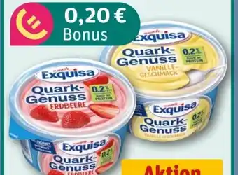 REWE Exquisa Quark Genuss Erdbeere Angebot