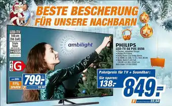 expert Octomedia Philips Led-tv 58pus8556 Angebot