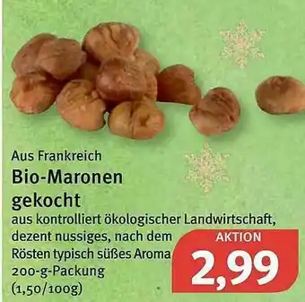 Feneberg Bio-maronen Gekocht Angebot