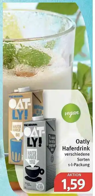 Feneberg Oatly Haferdrink Angebot