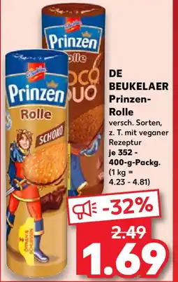 Kaufland DeBeukelaer Prinzen Rolle Angebot