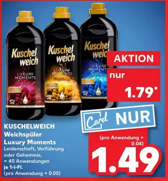 Kaufland KUSCHELWEICH Weichspüler Luxury Moments Angebot