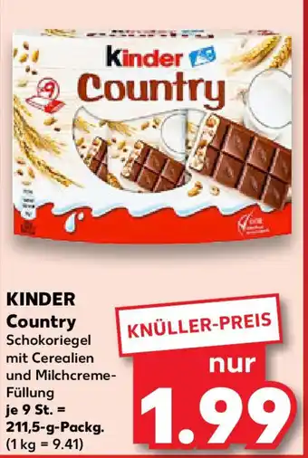Kaufland KINDER Country Angebot