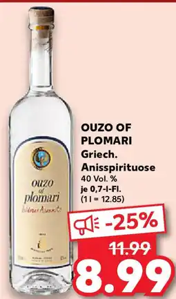 Kaufland OUZO OF PLOMARI Angebot
