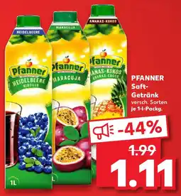 Kaufland PFANNER Saft- Getränk Angebot