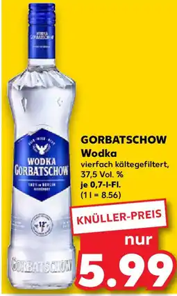 Kaufland GORBATSCHOW Wodka Angebot
