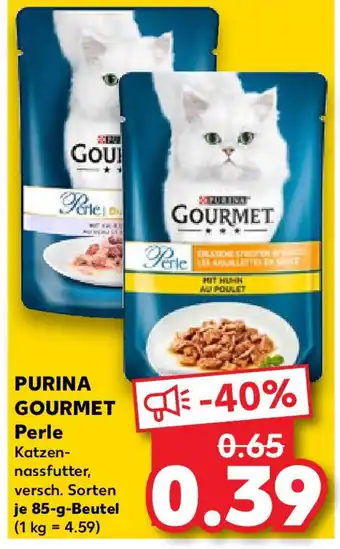 Kaufland PURINA GOURMET Perle Katzen- nassfutter Angebot