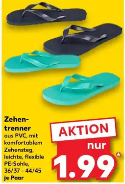 Kaufland Zehentrenner Angebot
