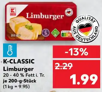 Kaufland K-CLASSIC Limburger Angebot