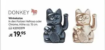 Galeria Donkey Winkekatze Angebot