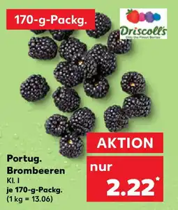 Kaufland Driscoll's Portug. Brombeeren Angebot