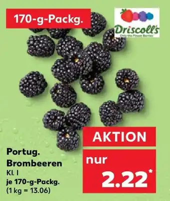 Kaufland Driscoll's Portug. Brombeeren Angebot