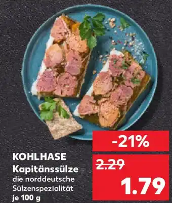 Kaufland KOHLHASE Kapitänssülze Angebot
