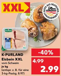 Kaufland K-PURLAND Eisbein XXL Angebot