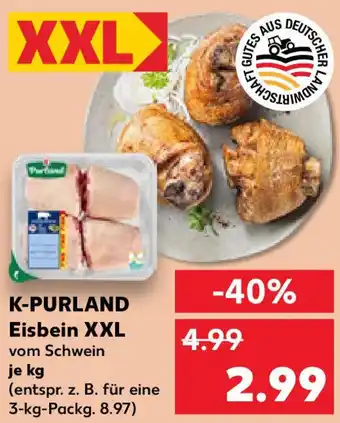 Kaufland K-PURLAND Eisbein XXL Angebot
