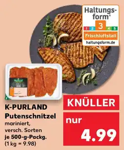 Kaufland K-PURLAND Putenschnitzel Angebot