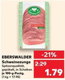 Kaufland EBERSWALDER Schweinezunge Angebot