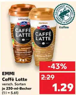 Kaufland EMMI Caffè Latte Angebot