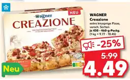 Kaufland WAGNER Creazione Angebot