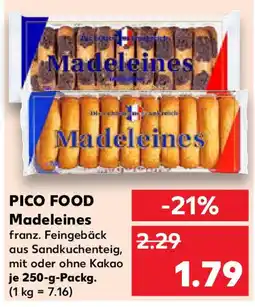 Kaufland PICO FOOD Madeleines Angebot