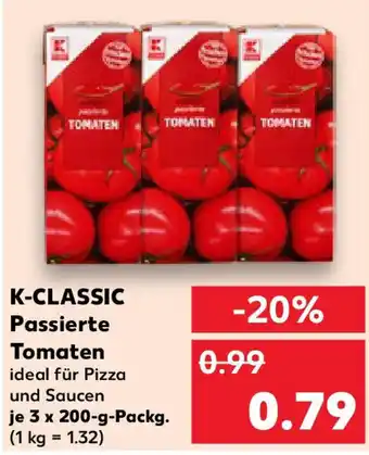 Kaufland K-CLASSIC Passierte Tomaten Angebot
