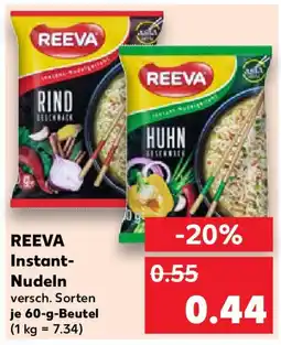 Kaufland REEVA Instant- Nudeln Angebot