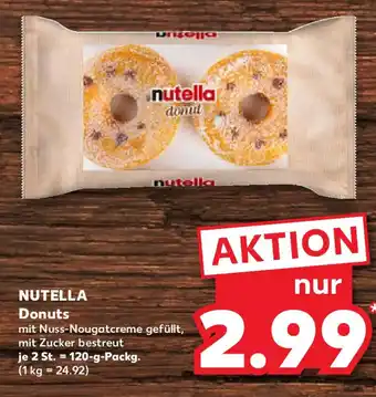 Kaufland NUTELLA Donuts Angebot