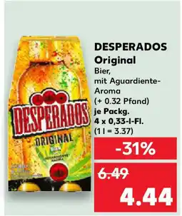 Kaufland DESPERADOS Original Bier Angebot