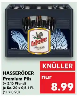 Kaufland HASSERÖDER Premium Pils Angebot