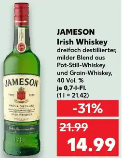 Kaufland JAMESON Irish Whiskey Angebot