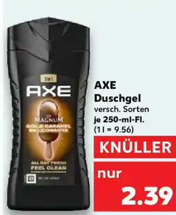 Kaufland AXE Duschgel Angebot