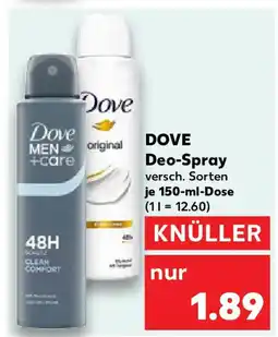 Kaufland DOVE Deo-Spray Angebot