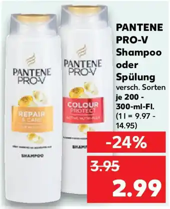 Kaufland PANTENE PRO-V Shampoo oder Spülung Angebot