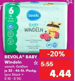 Kaufland BEVOLA BABY Windeln Angebot