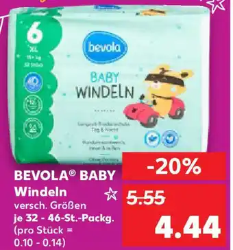 Kaufland BEVOLA BABY Windeln Angebot