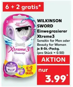 Kaufland WILKINSON SWORD Einwegrasierer Xtreme3 Angebot
