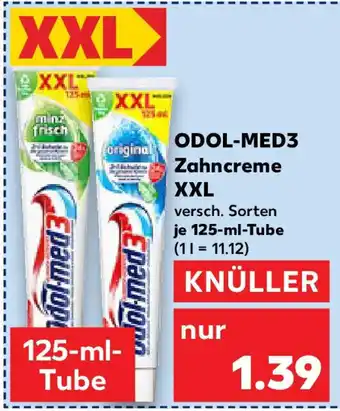 Kaufland ODOL-MED3 Zahncreme Angebot