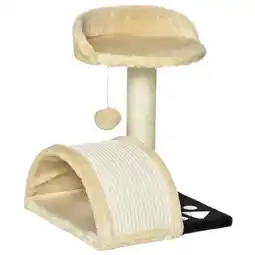 Netto Marken-Discount PawHut Kratzbaum Spanplatte, Polyester Angebot